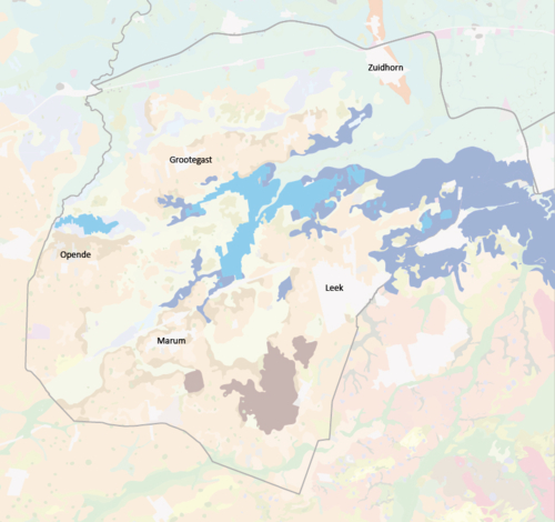 Geomorfologische kaart ZWK (1;80.000) -Veen-01-01