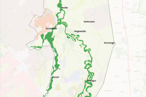 Geomorfologische kaart Westerwolde (1;90.000) -Beekdalen-01-01