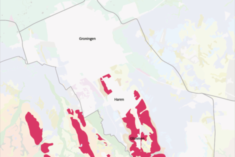 Geomorfologische kaart Gorecht (1;65.000) -Hondsrugcomplex-01-01